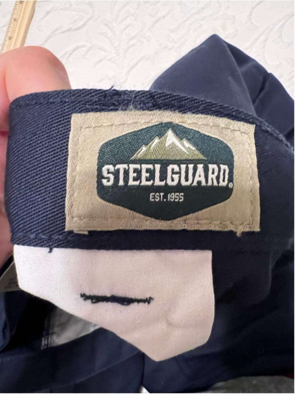 Men's Steelguard Cargo Pants Navy Waist 42 - Picture 3 of 10